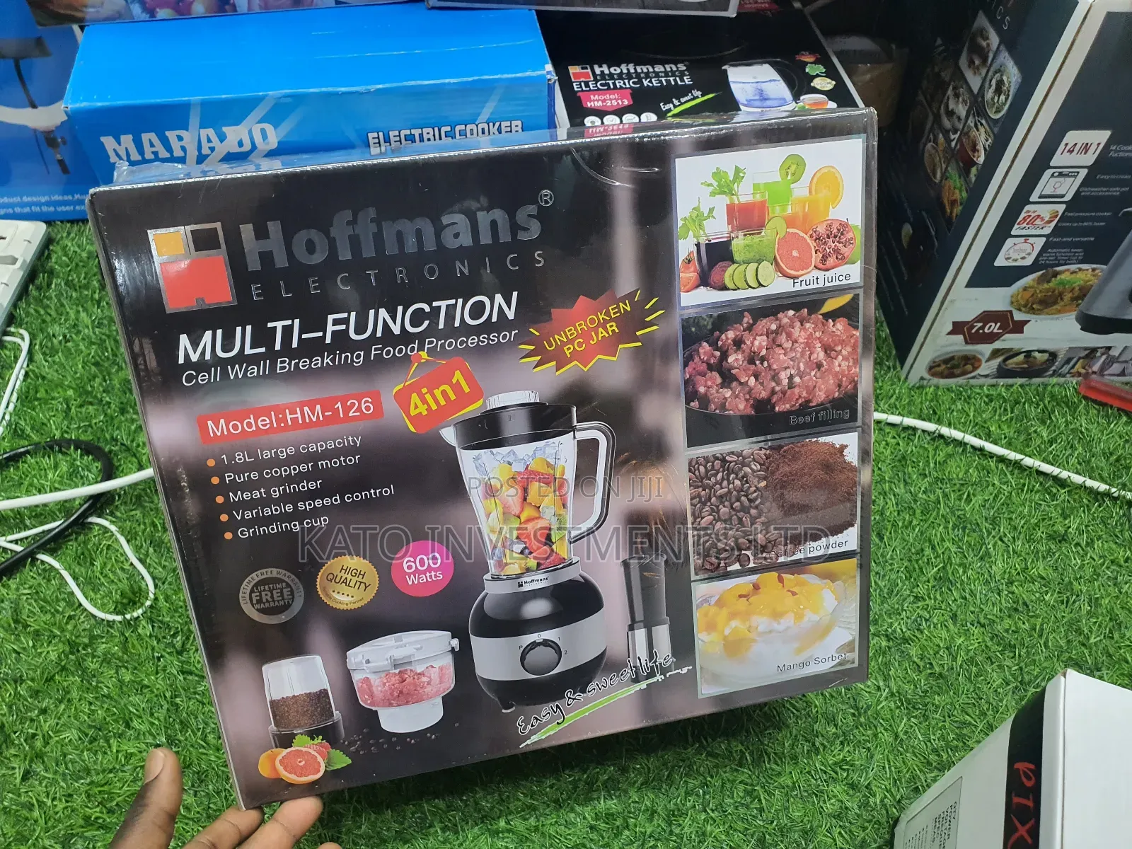 4in 1 Hoffmans Multi Function Food Processor