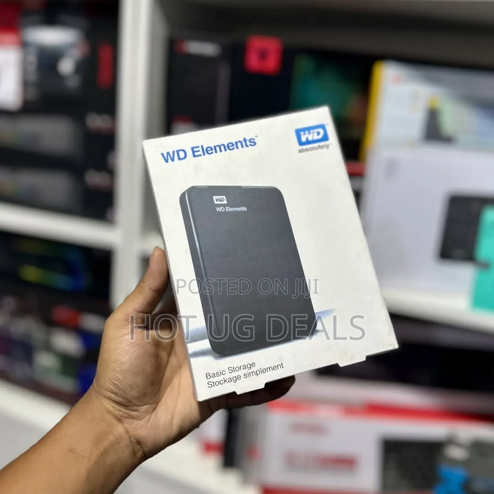 Western Digital 1tb Portable External Hard Drive Usb 2.0