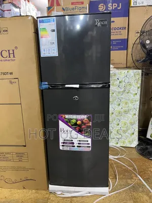 Roch 175 Liters Double Door Top Freezer Defrost Fridge