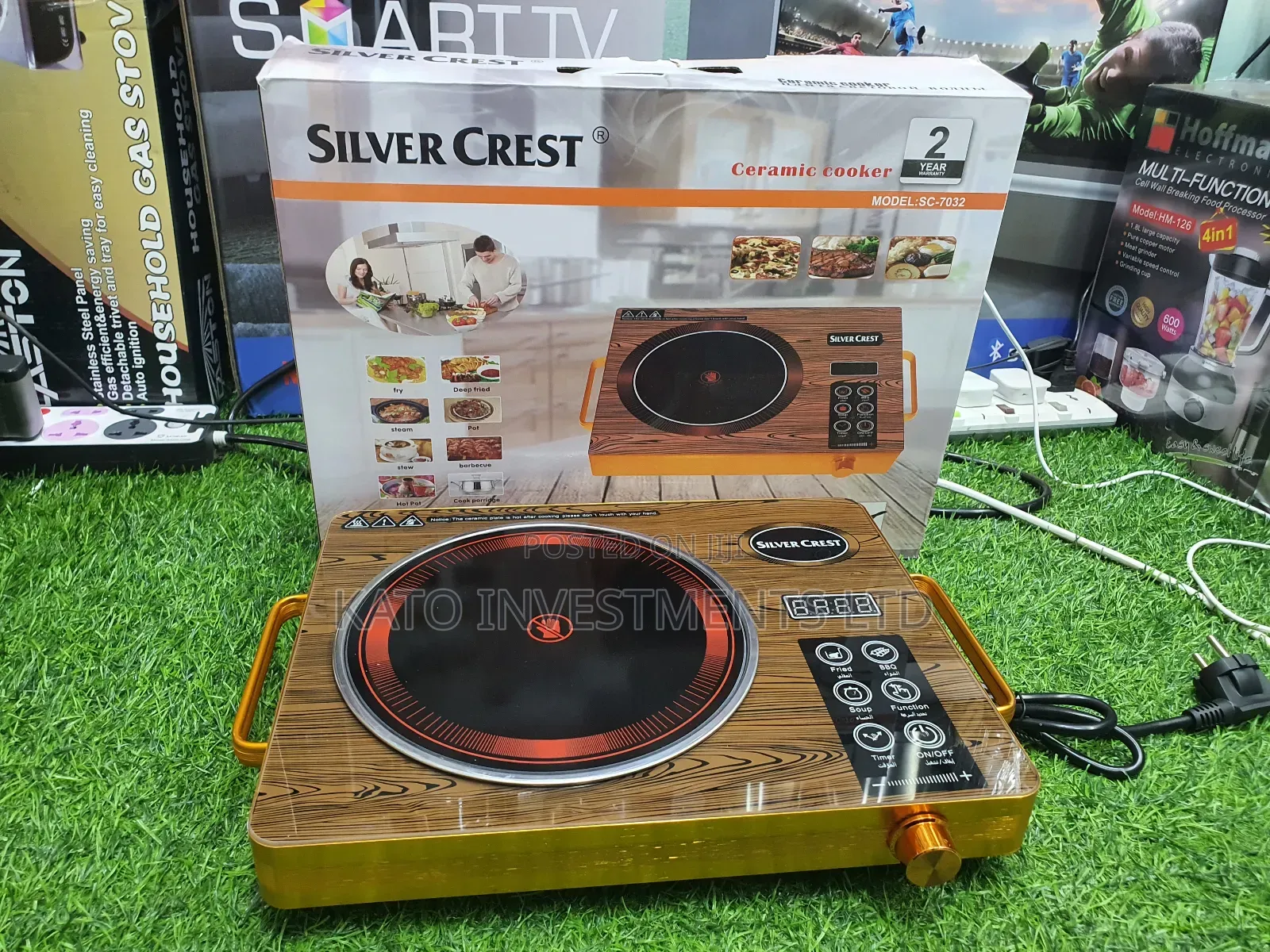 Single Silver Crest Infra Red Cooker