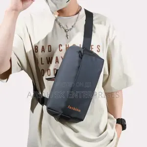 Men's One Shoulder Backpack, Chest Bag for Women Men