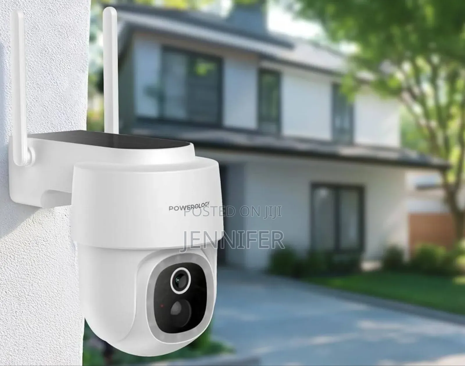 Powerology Solar Pan Tilt Outdoor Camera