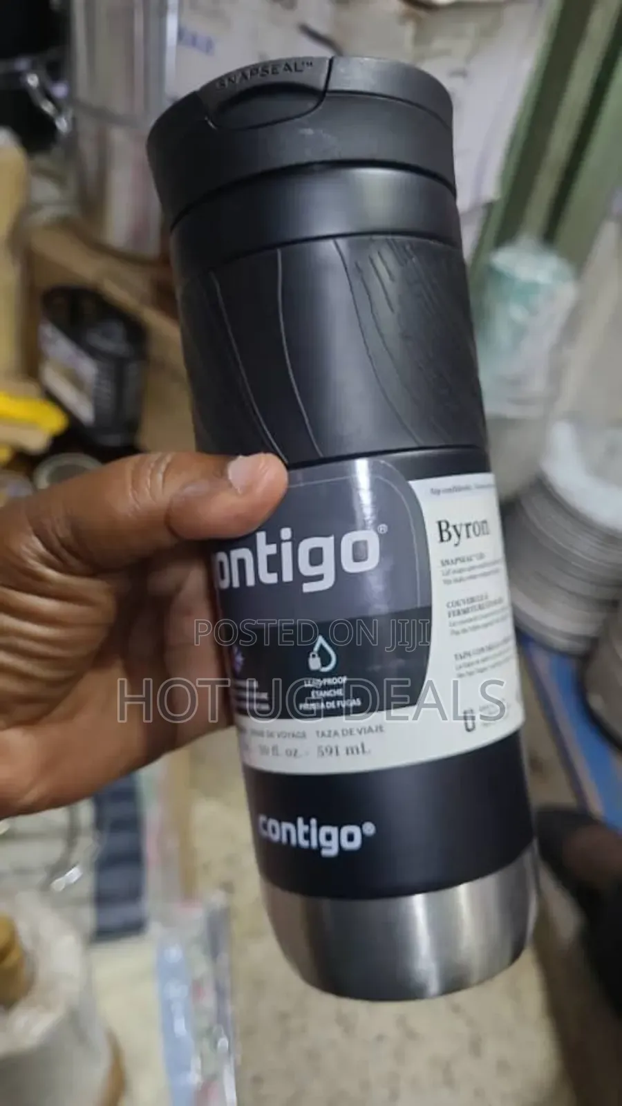 Contigo Byron Thermo Travel Mug Gunmetal, 720ml/24oz