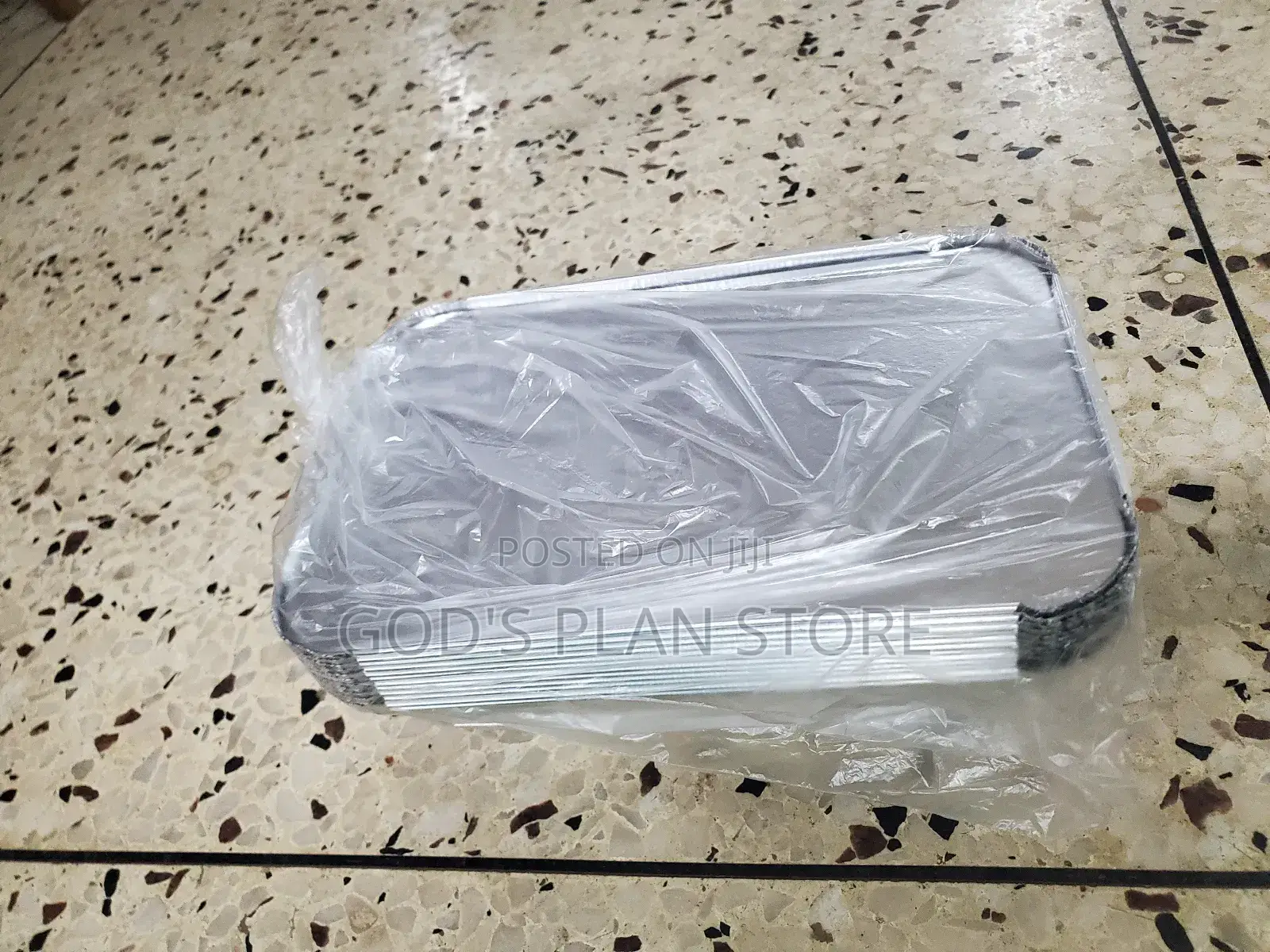 1000pcs Siliver Plates