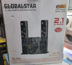 Super Bass Globalstar 2.1 Multimedia Speaker System
