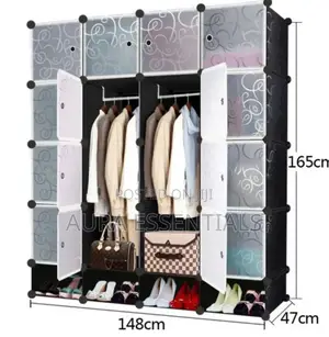 Portable, Modular Wardrobe and Storage Organizer
