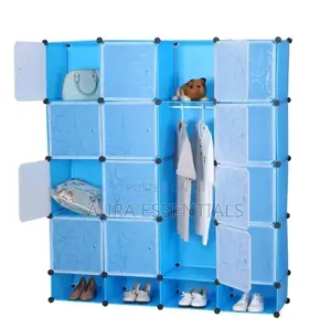 Portable, Modular Wardrobe and Storage Organizer