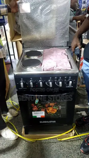 Globalstar Cooker of 2 Gas Stoves and 2 Electric Plates.