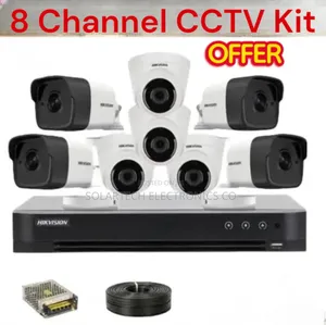 8 Channel CCTV Camera System / Durable Security Kit Nukh