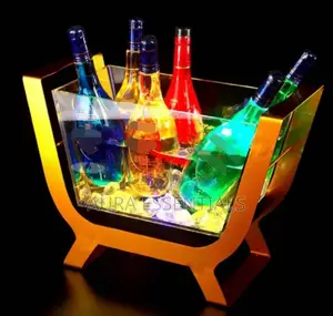 Led Boat Shape Heavy Duty Ice Bucket