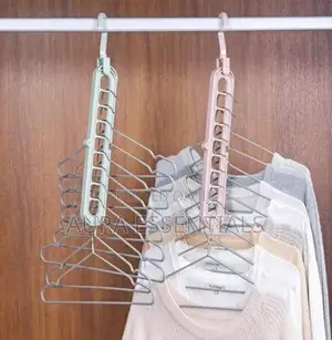2pcs Multifunction Foldable Storage Hangers