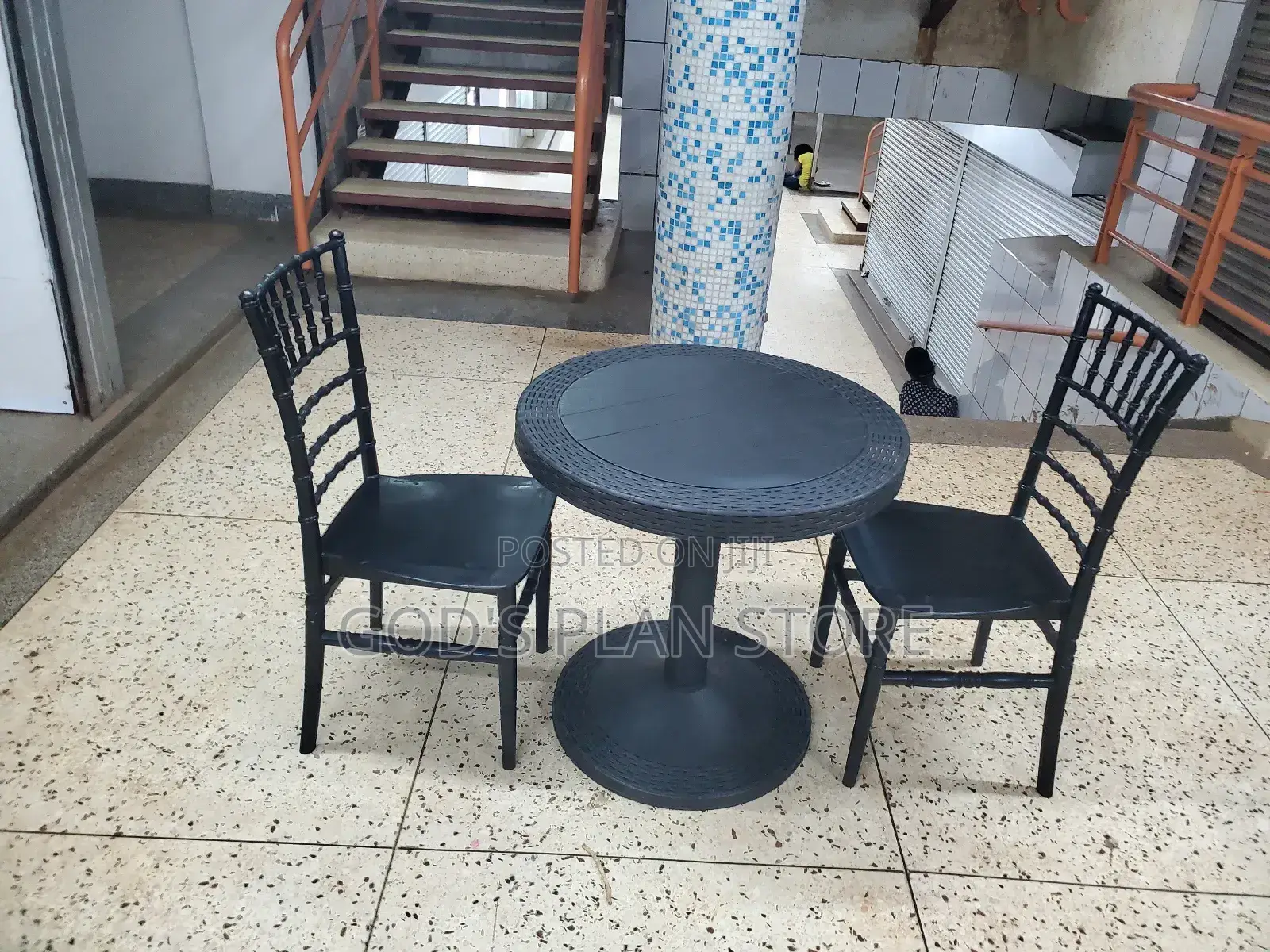 Dining Vip Chairs and Table 2 Seater Set