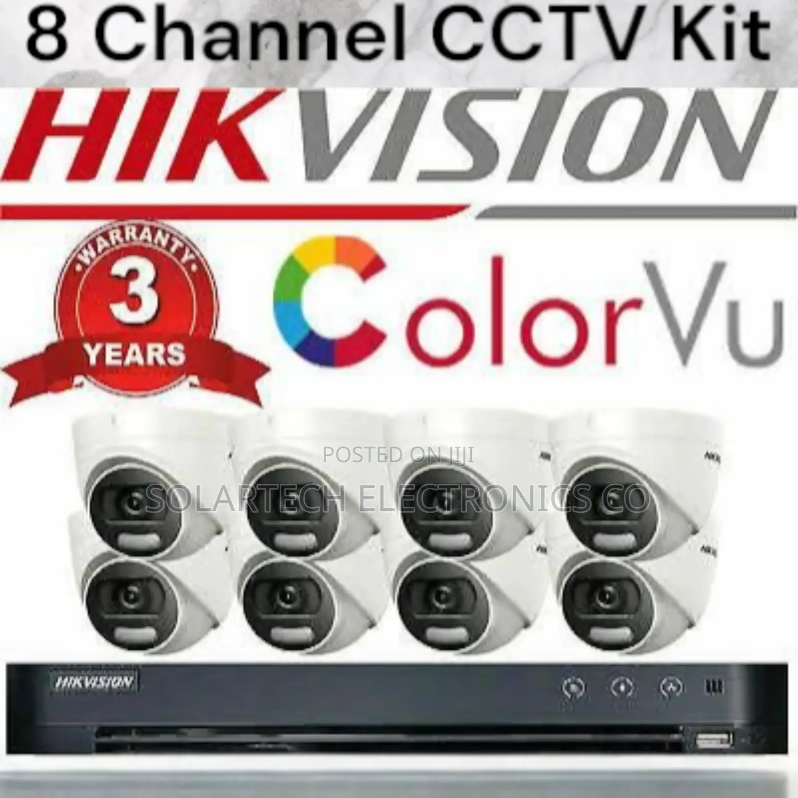 8 Channel CCTV Hik Vision System/ Guardianeye Kit