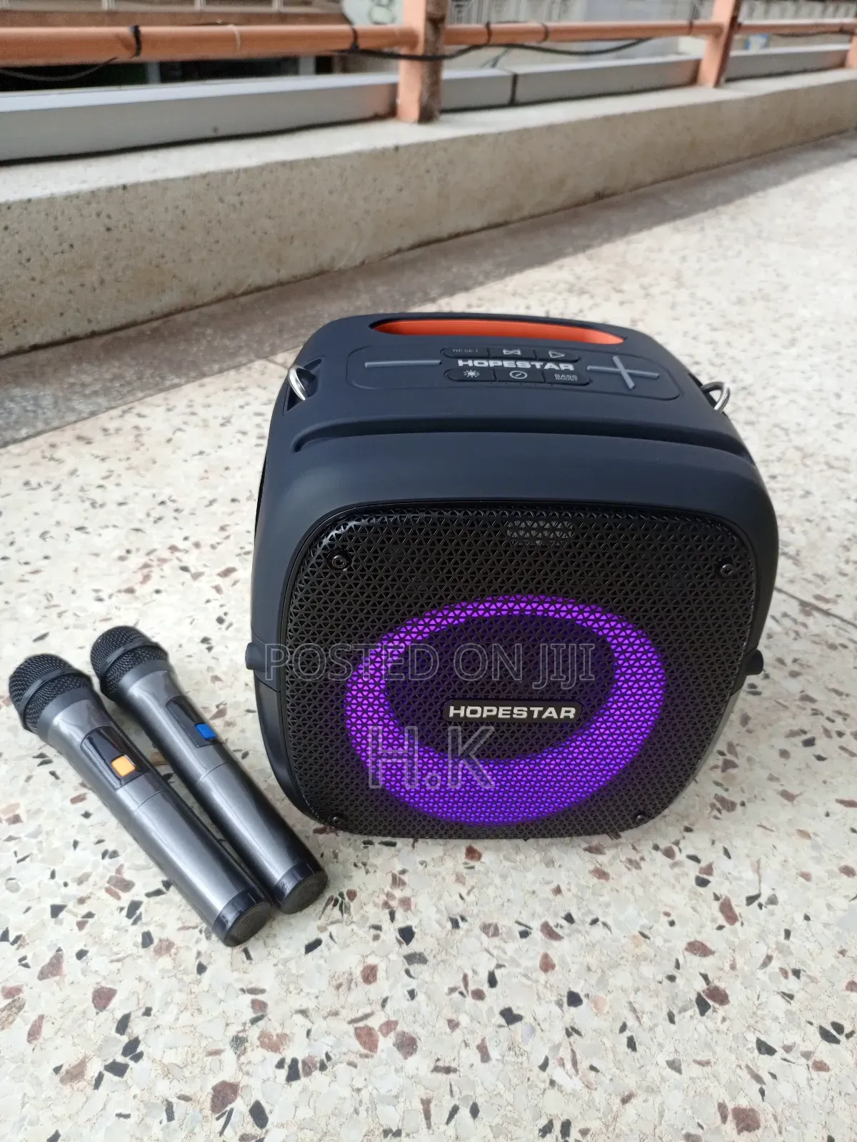 Party One 80w RGB Lighting Wireless Bluetooth Speaker.