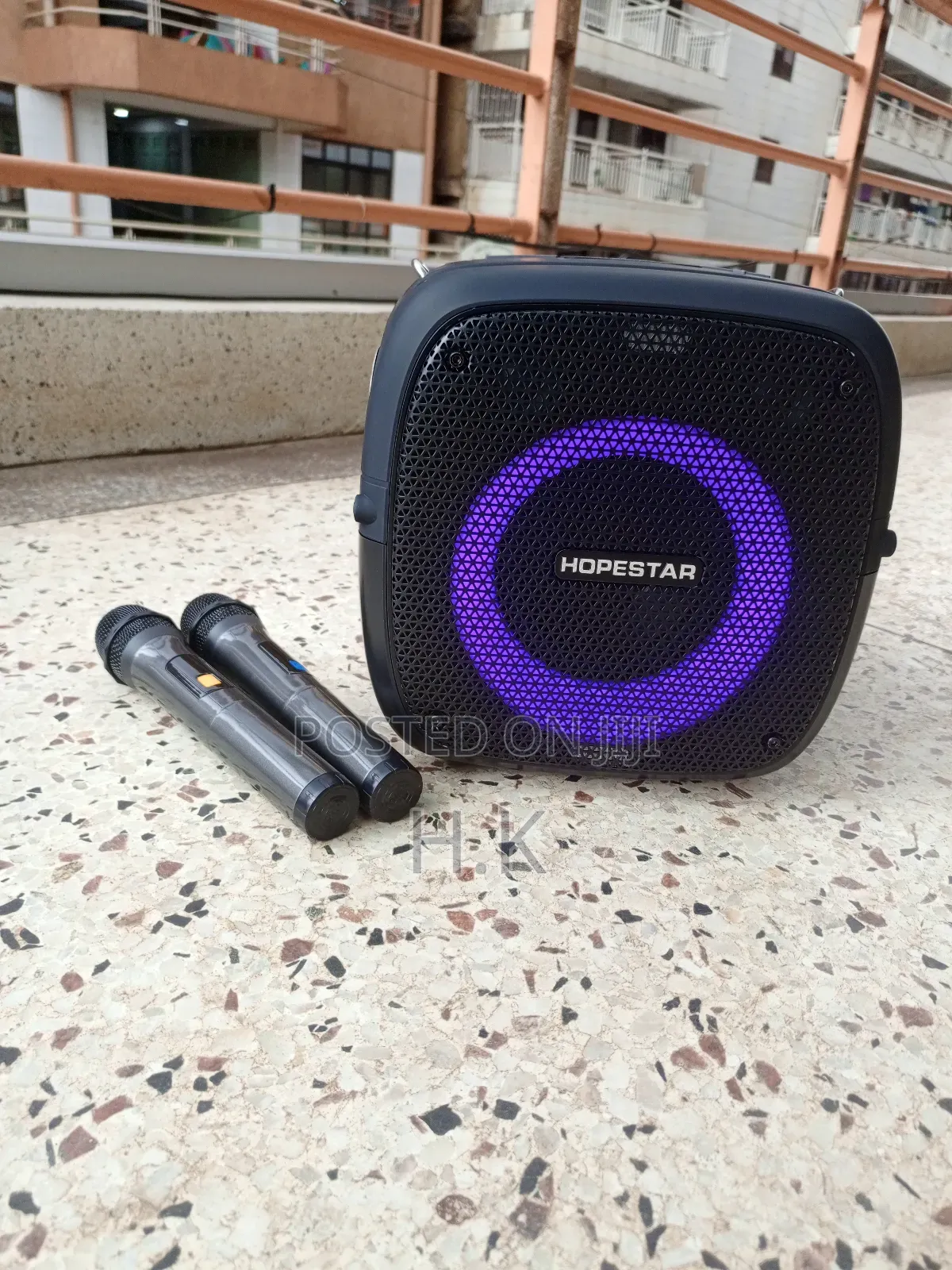 Party One 80w RGB Lighting Wireless Bluetooth Speaker.