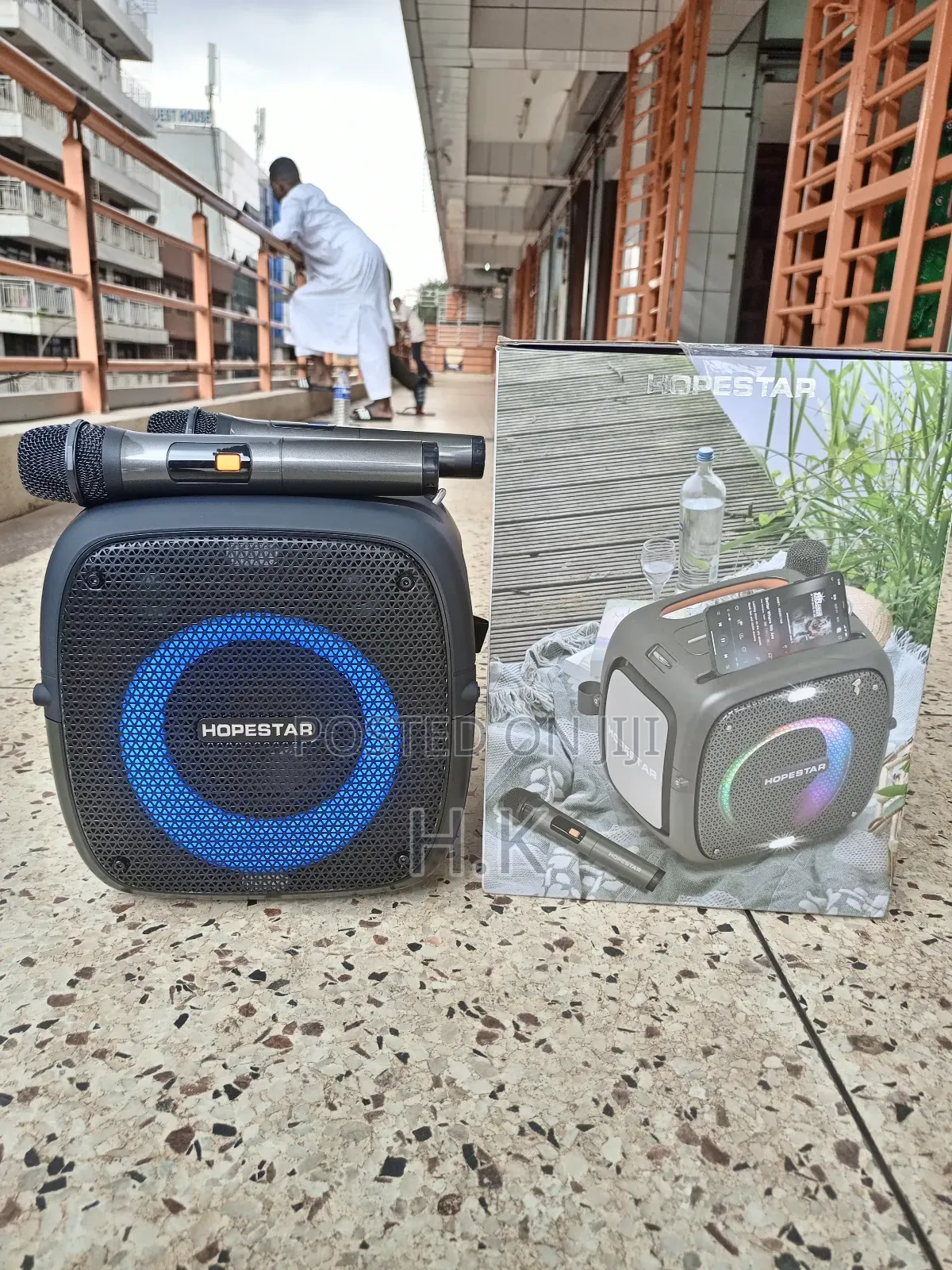 Party One 80w RGB Lighting Wireless Bluetooth Speaker.