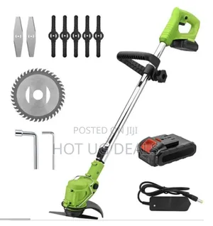Electric Lawn Mower Grass Cutter Cordless 2  Battery 48v