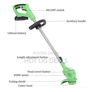Electric Lawn Mower Grass Cutter Cordless 2  Battery 48v