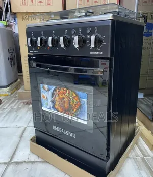 Global Star Cooker 3 Gas + 1 Electric With Electric Oven