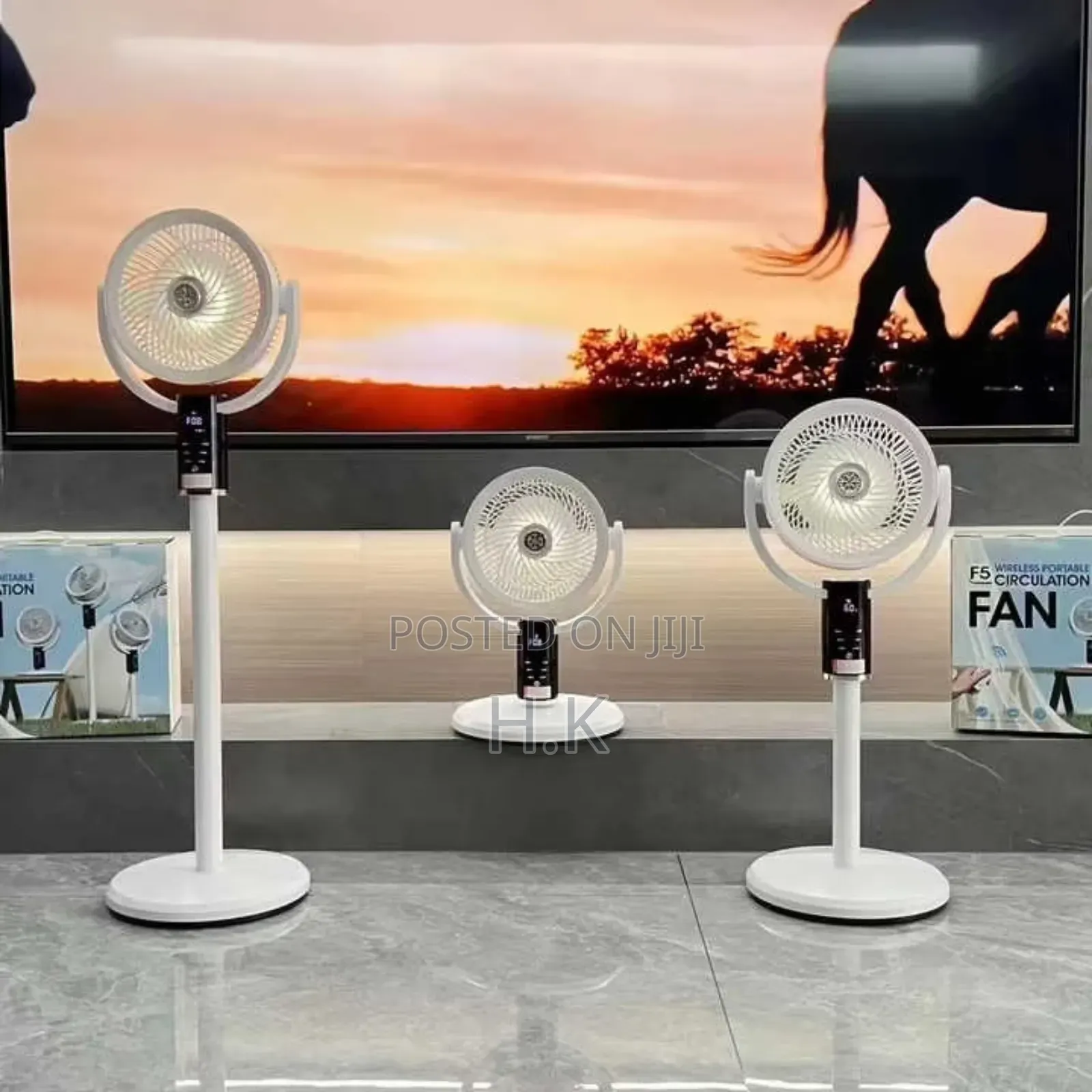 F5 Wireless Portable Circulation Fan.