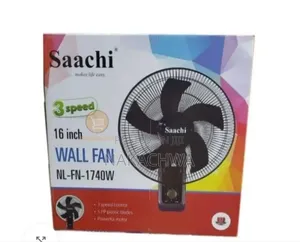 Its Saachi 16inch Wallfun With a Remote Control