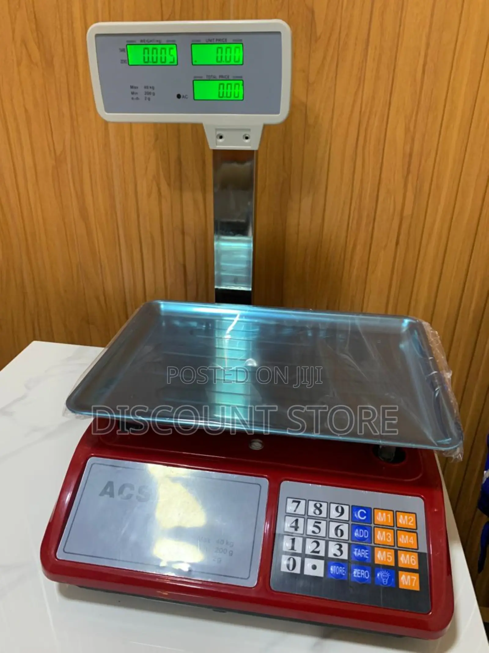 Electronic Weighing Scale Compact Tabletop Weighing Scale