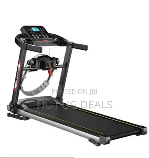 Foldable Exercise Electric Treadmill- Multicolor