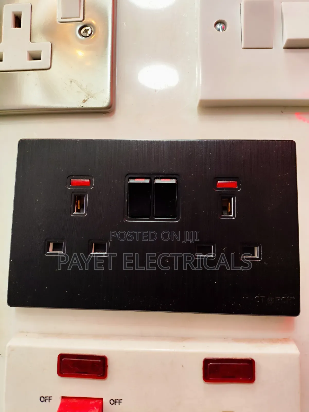 Ctorch Black Double Socket