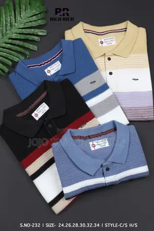 Kids Collared Tshirts