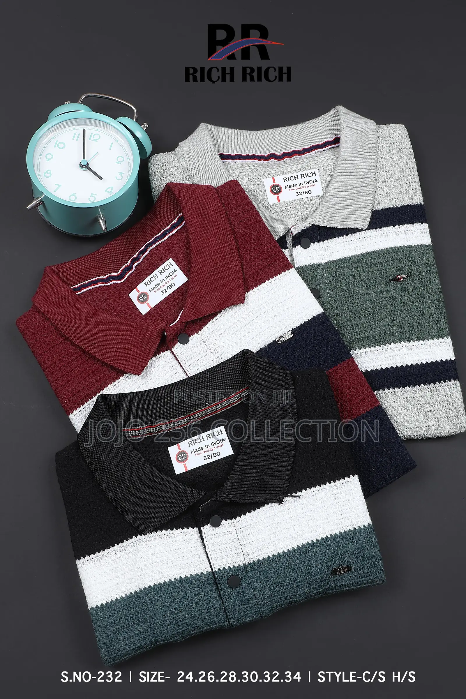 Kids Collared Tshirts