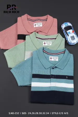 Kids Collared Tshirts