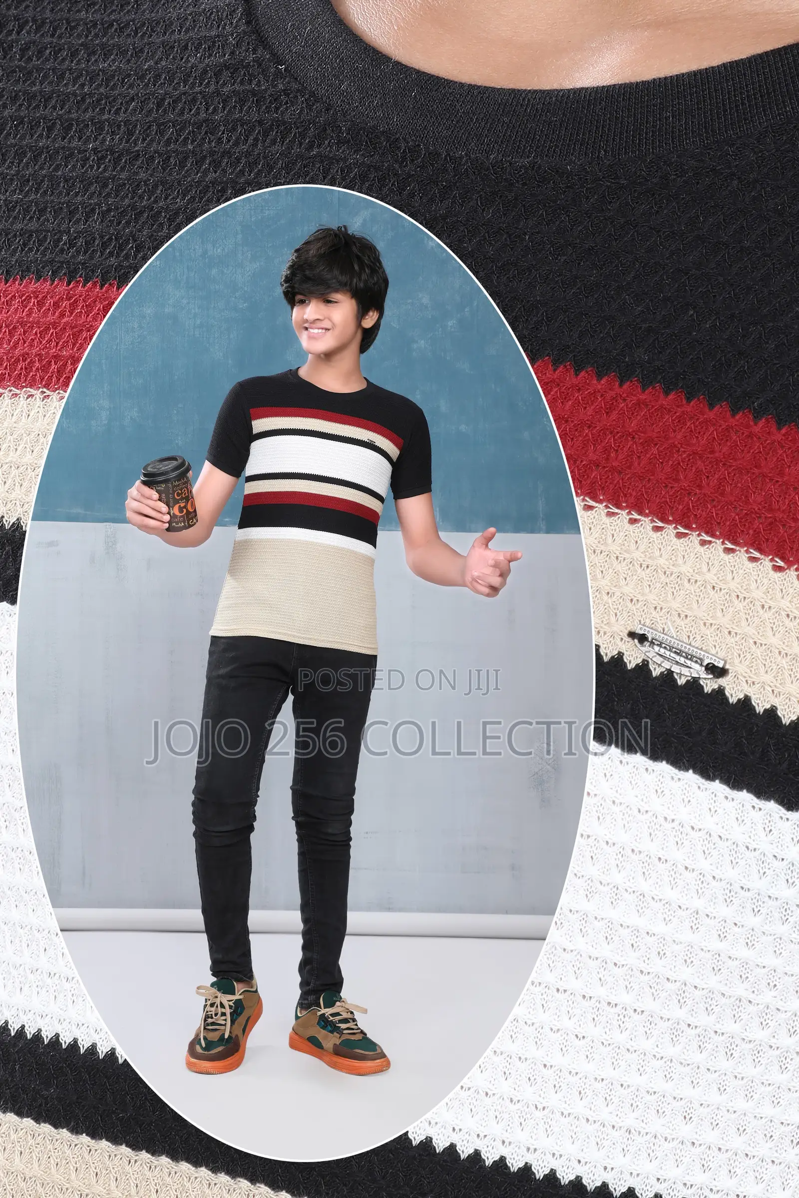Boys Collarless Tshirts