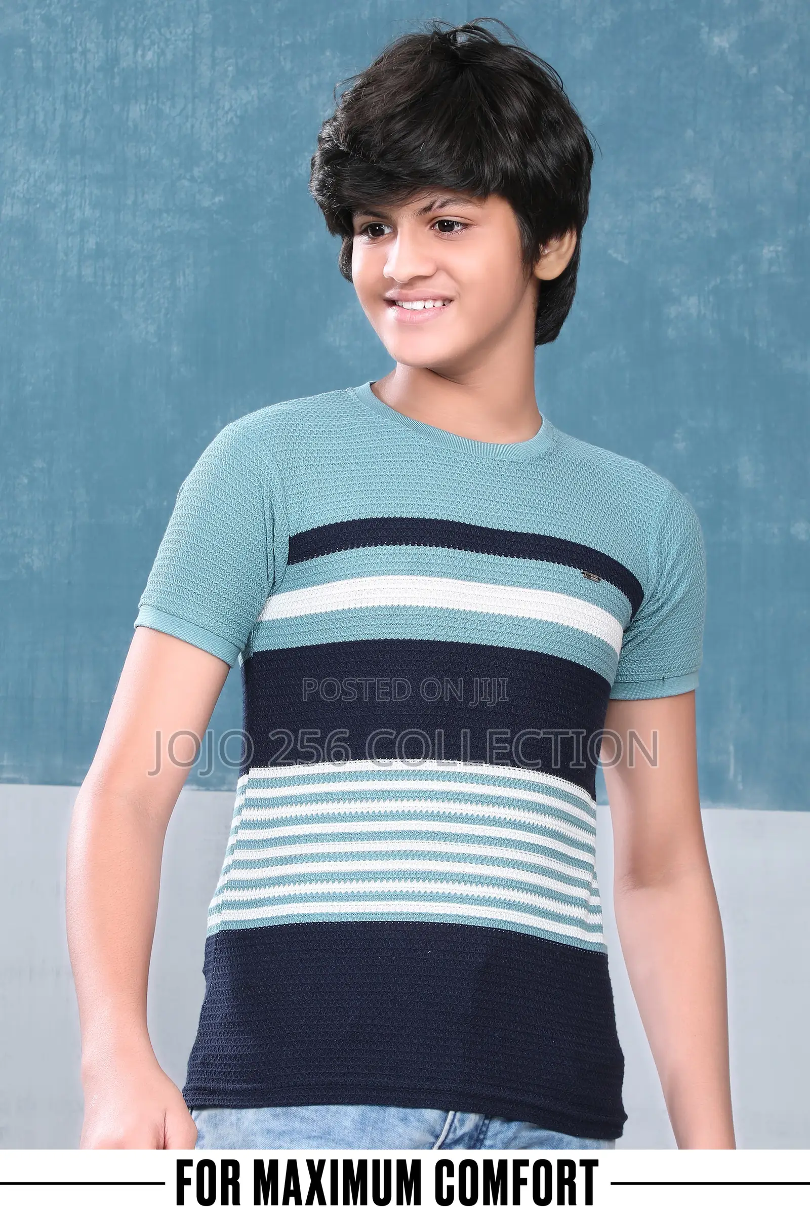 Boys Collarless Tshirts