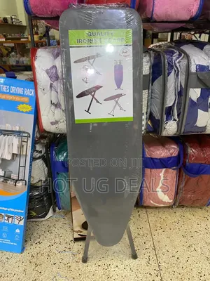 48*15 Inches Foldable Ironing Board With Aluminumstands-grey