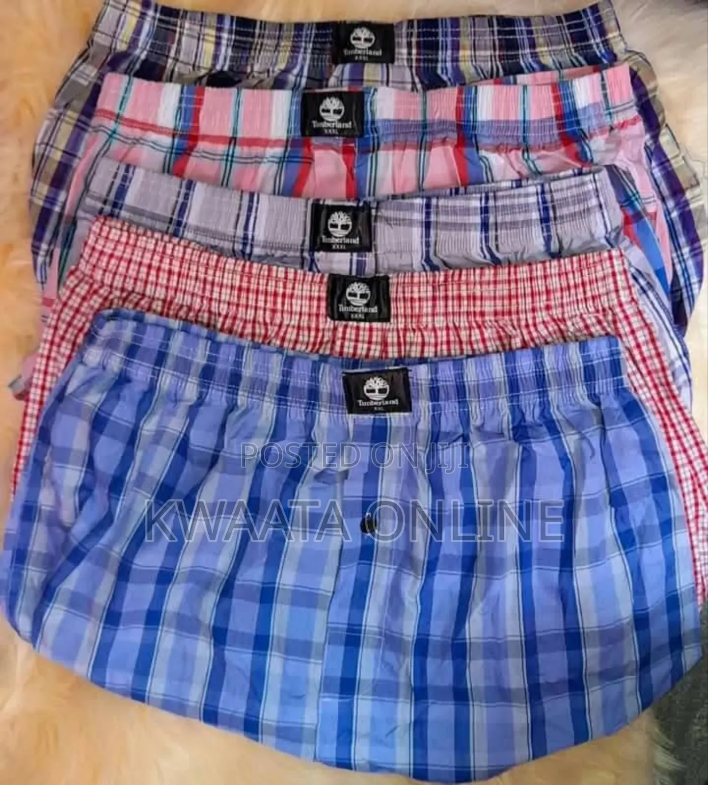 1 Piece Timberland Activeblend Men's Woven Underwear Boxers