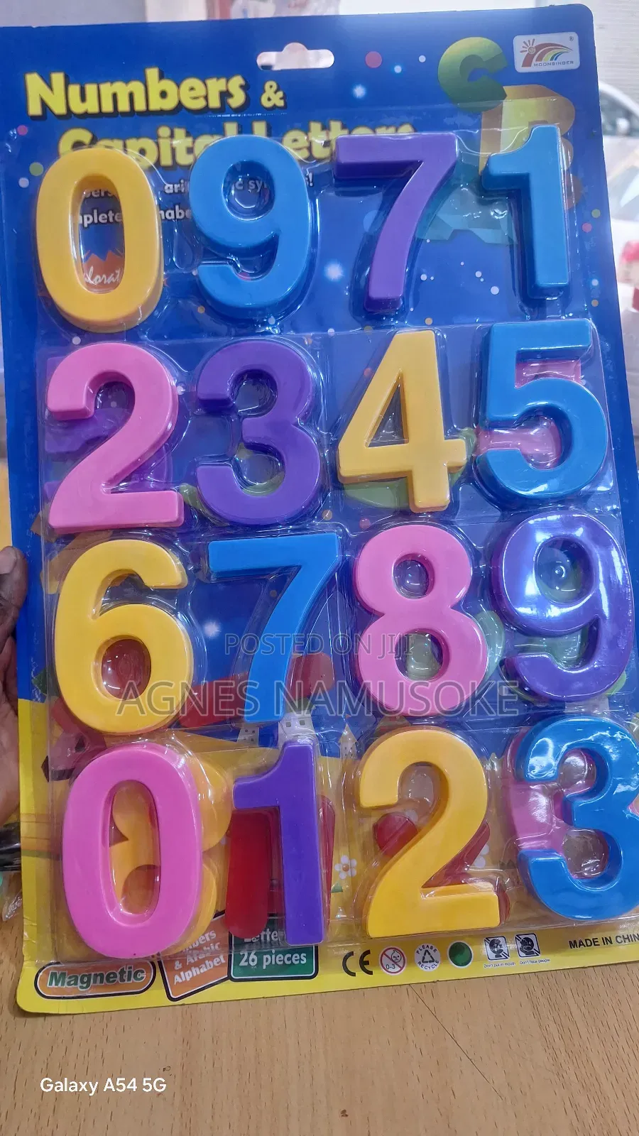 Class Leters and Numbers