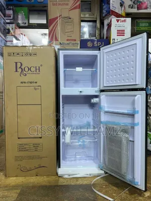 Roch 175l Double Door Top Freezer Fridge