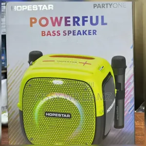 Hopestar Party One Bluetooth Speaker With 2 Microphones