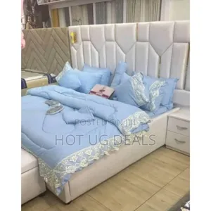 6x6 6pcs Laced Warm Duvet With 2 Pillowcases 2 Cushions