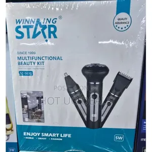 Winning Star 3 In 1 Multi-functional Grooming Kit - Black