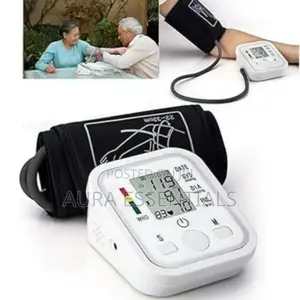 Automatic Digital Blood Pressure Monitor, White