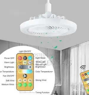 3in1 Ceiling Fan With Lights Remote