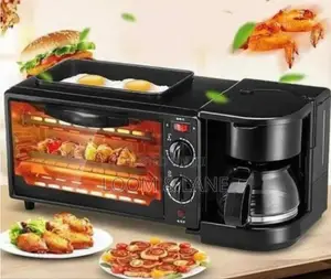 Hoffmans Home Breakfast Machine Maker Coffee , Oven , Grill