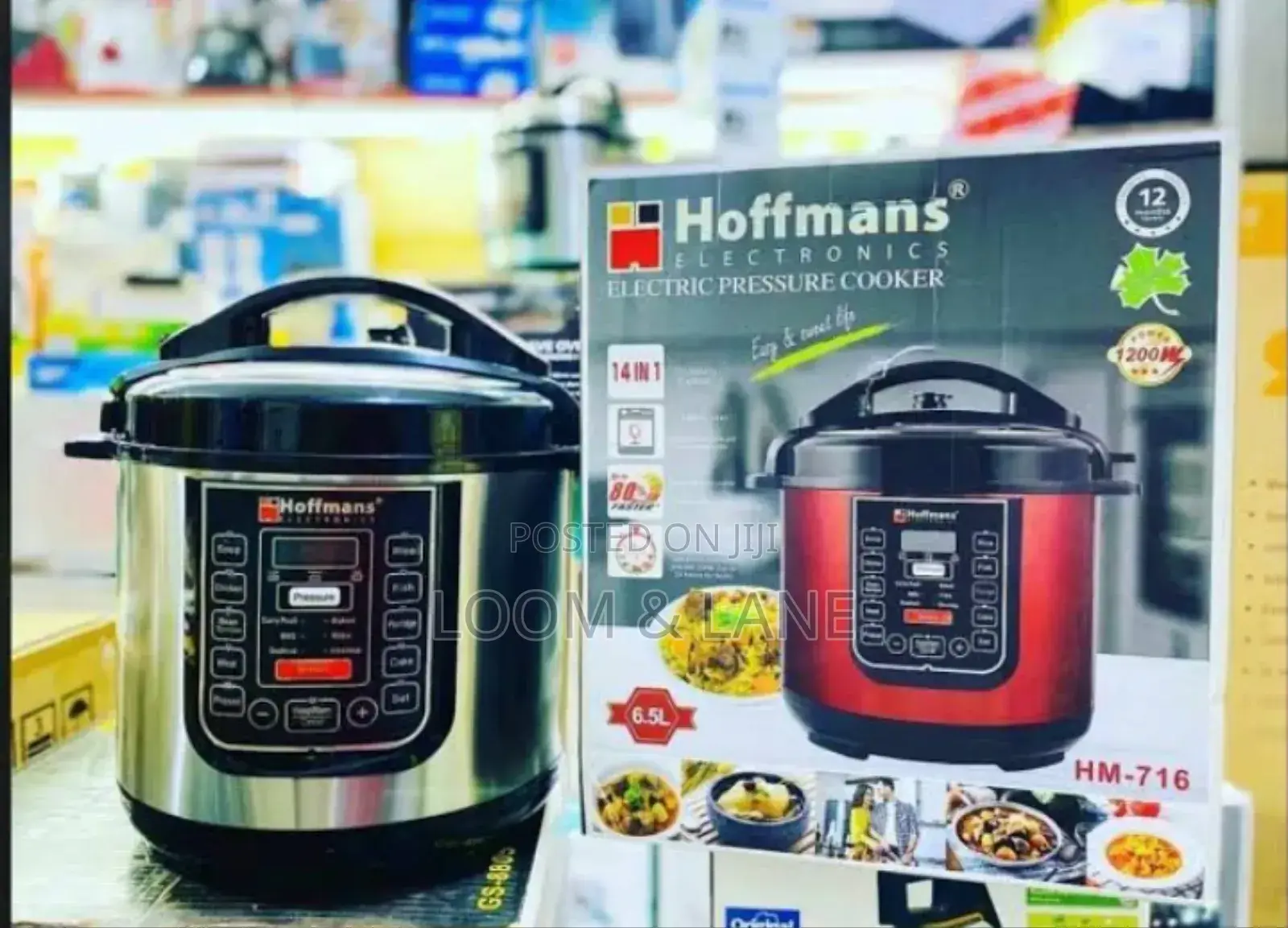 Home and Work Electric Oven Pressure Cooker Digital 14in1