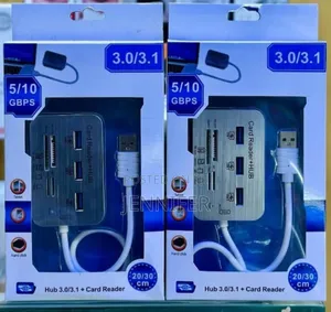 Card Reader + Hub 3.0 for Pc Laptops