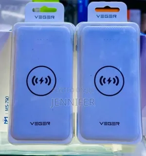 Veger Vp-1027w Wireless Charger Power Bank.