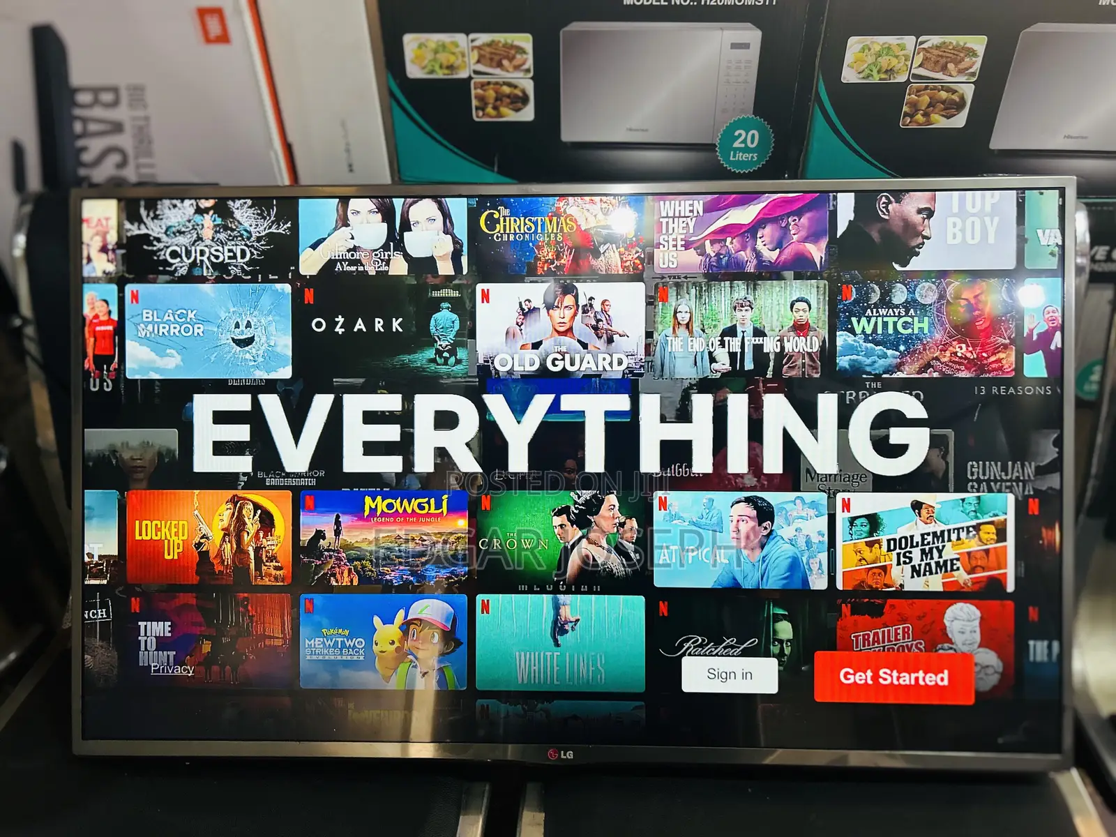 Lg 43 Smart Tv Silver Body