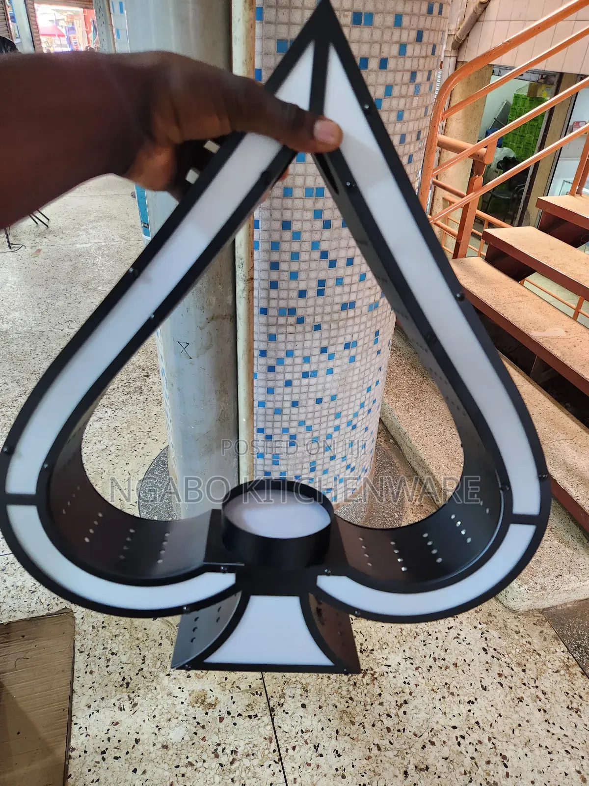 RGB Led Acrylic Champagne Bottle Holder