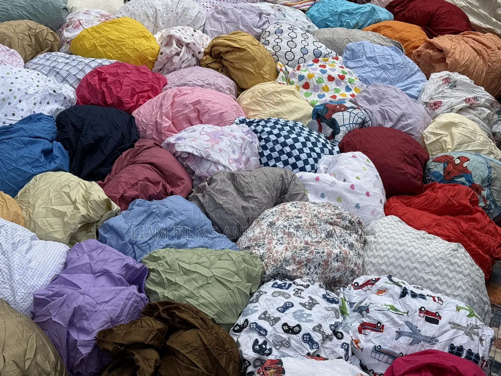 Pure Cotton Fitted/ Elastic Bedsheets 3/6