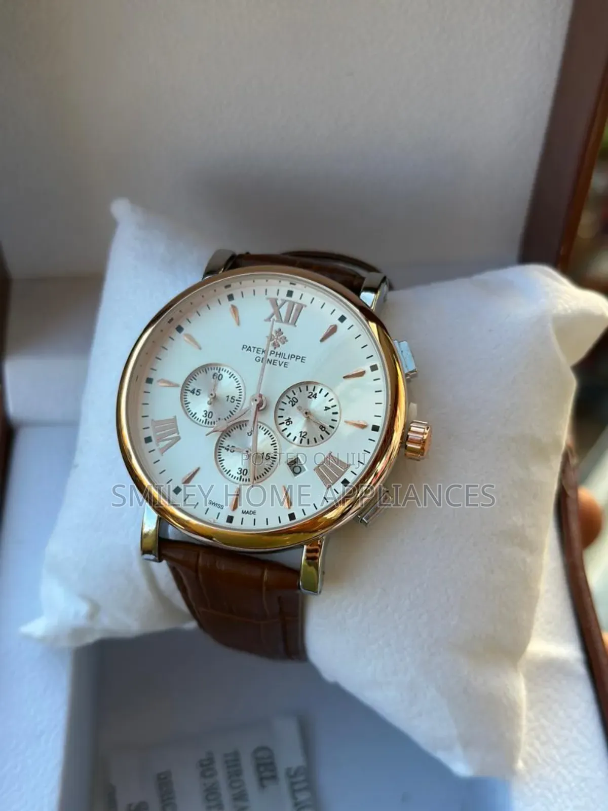 Patek Philipe Geneva Classy Wrist Men's Time Piece at Discount
